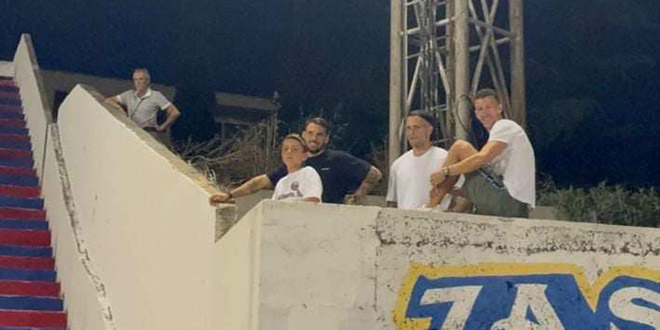 Hajdukovi prvotimci došli pogledati svog trenera i sportskog direktora