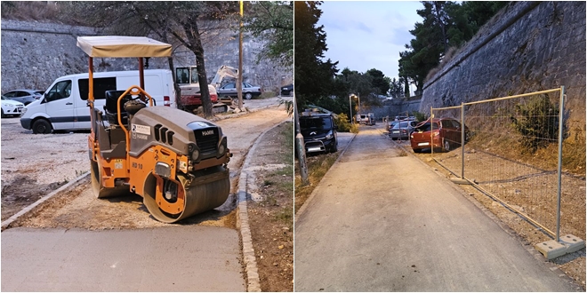 FOTOGALERIJA Nakon višegodišnjih problema s rupama, napokon se sređuje ulica na Gripama