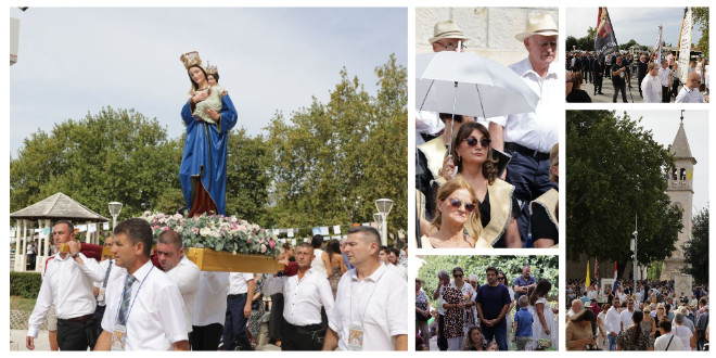 MALA GOSPA: U Solinu se procesijom i misom proslavilo rođenje Blažene Djevice Marije i Dan grada