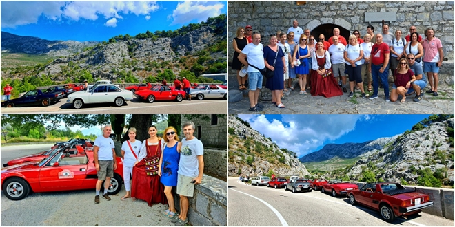 FOTOGALERIJA Oldtimeri sunčanu subotu proveli u Omišu