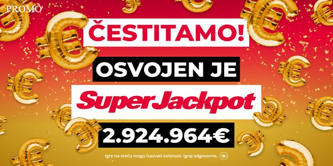  Hrvatica na petak 13. osvojila jackpot od gotovo 3 milijuna eura