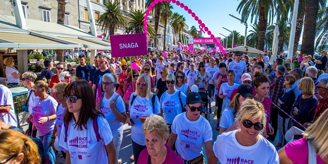 Humanitarna utrka 'Race for the Cure' i ove godine na splitskoj Rivi