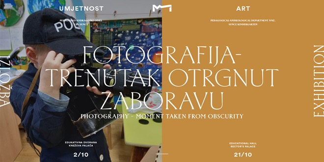 OTVARA SE IZLOŽBA Fotografija - trenutak otrgnut zaboravu