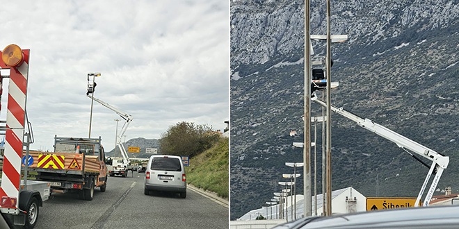 Radovi na brzoj cesti: Stvaraju se velike gužve prema Trogiru