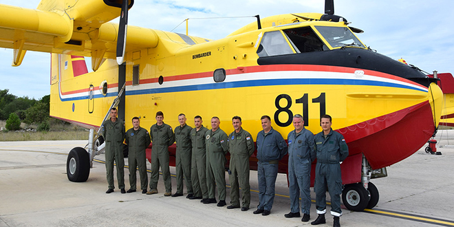 Canadair HRZ-a pomoći će Helenskoj Republici u gašenju požara: 'Spremni smo za izvršenje zadaće!'