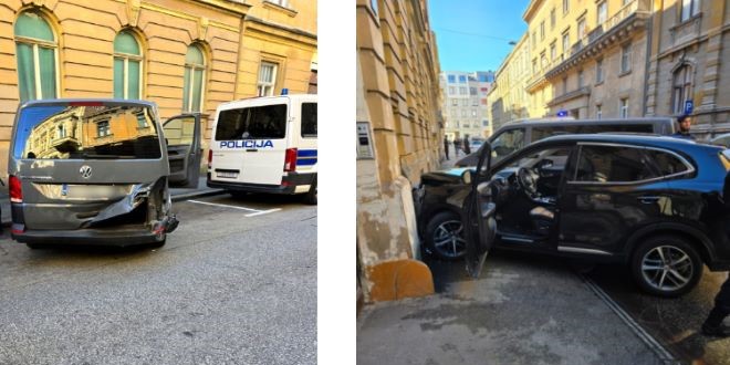 OGLASILA SE POLICIJA Policajac pao na tlo pri uhićenju kradljivca auta, on ga potom vukao po Ilici 