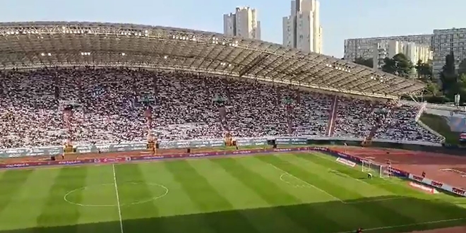 VIDEO: Pogledajte kako je Poljud pozdravio Gattusa