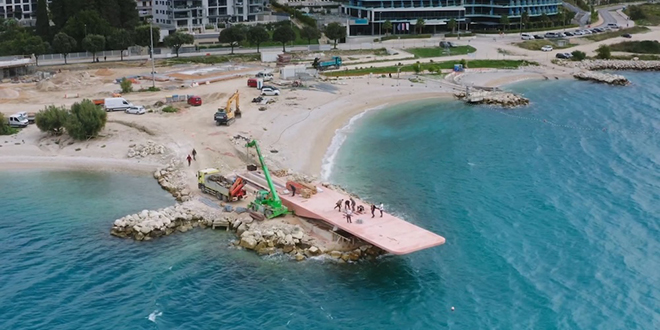 ŽNJAN IZ ZRAKA: Betonski radovi na cijelom platou ušli u završnu fazu