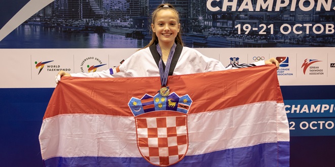 TAEKWONDO KLUB MARJAN Petra Uglešić do svoje pete velike medalje