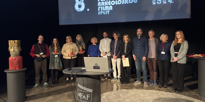 Dodjelom nagrada završen 8. Međunarodni festival arheološkog filma u Splitu