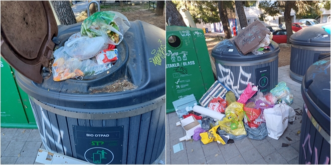 FOTO UBOD 'Kontejneri se rijetko prazne, širi se neugodan i nezdrav miris'