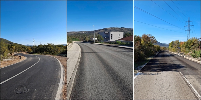 Završeni radovi na rekonstrukciji ceste na ulazu u Koprivno