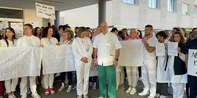 VELIKI ODAZIV: Nastavlja se štrajk u splitskom KBC-u, zdravstveni djelatnici pozvali ministra da 'završi priču'