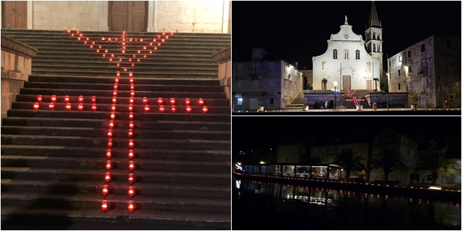 FOTOGALERIJA Milna se prisjetila nedužnih žrtava uoči Dana sjećanja