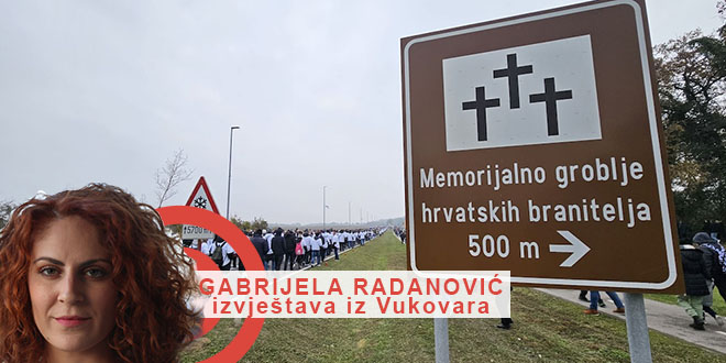 UŽIVO IZ VUKOVARA Sudionici Kolone sjećanja su sat i pol pristizali na Memorijalno groblje