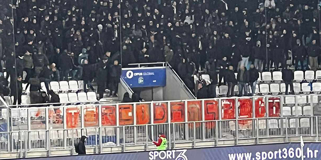 Torcida ostavila potpis na Opus Areni