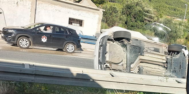 NESREĆA U SUĆURCU Sudar kod Vatrogasnog doma, jedna osoba je ozlijeđena