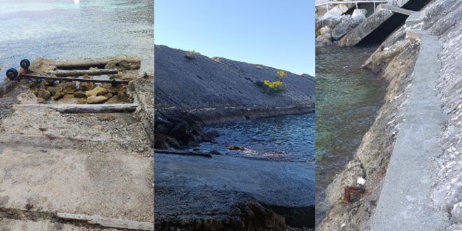 HVAR Novi pristan i istezalište u Malom Zaraću