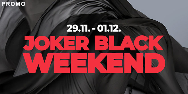 Jokerov Black Friday i ove godine traje cijeli vikend!