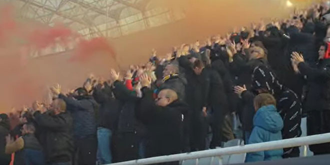 VIDEO Snimka s treninga, Torcida poručila: 'Hoćemo pobjedu!'