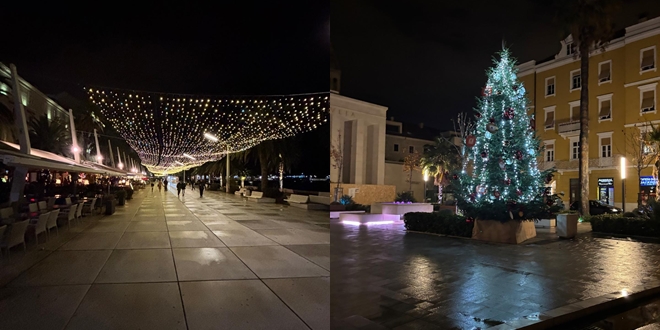 Split zablistao u blagdanskom ruhu