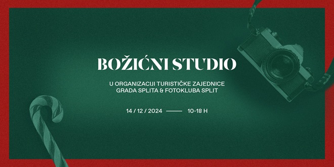 'Božićni studio' Fotokluba Split i ove godine donosi najljepši ugođaj u gradu!