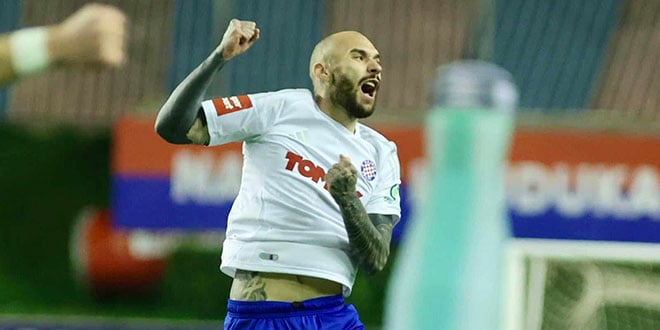 UŽIVO: Hajduk vodi 2:1, novi gol Kalika!