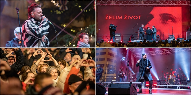 HRVATSKA UJEDINJENA U LJUBAVI Koncert 'Želim život' prikupio više od 171.000 eura