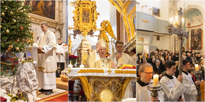 FOTOGALERIJA Nadbiskup Križić otvorio Godinu Jubileja u splitskoj prvostolnici