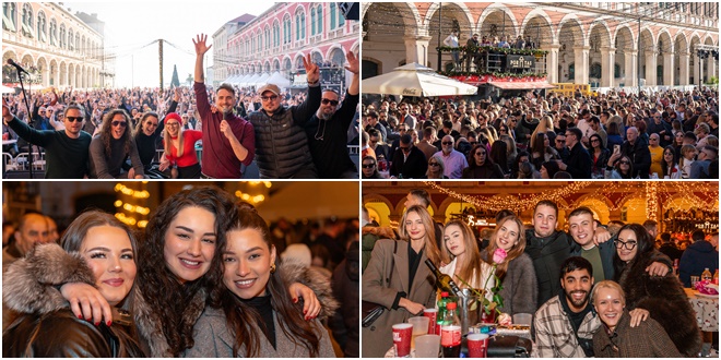 FOTOGALERIJA Pogledajte kako su Prokurative živjele na dočeku Nove godine, slijedi koncert Željka Bebeka