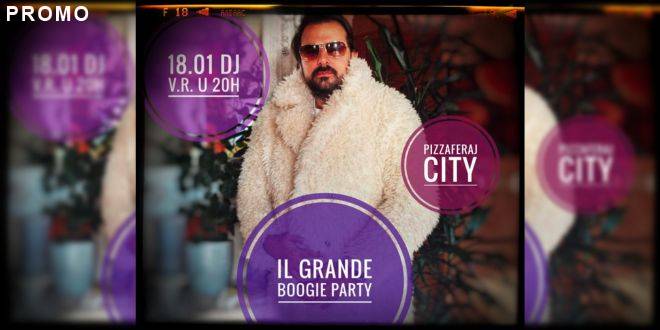 Il grande boogie party ove subote u Pizzaferaj Cityju u Zlatnim vratima!