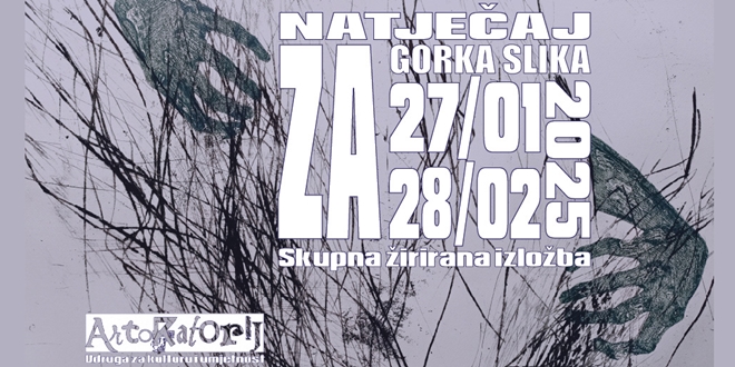 Otvoren natječaj za sudjelovanje na grupnoj žiriranoj izložbi ilustracija 'Gorka slika'