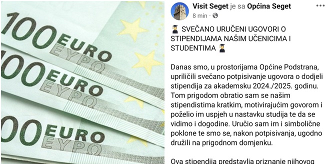 KAKVA OMAŠKA Segetski TZ iskopirao objavu Općine Podstrana, nezavisni vijećnici sačuvali dokaze