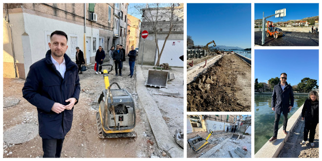 OBILAZAK RADOVA Broje se dani do otvaranja novih igrališta i šetnica u Trogiru