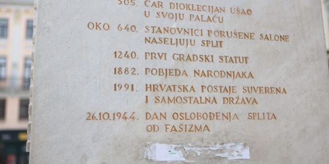 SPLITSKI HRVATSKI ČASNIČKI ZBOR: Odbacimo ideološke intervencije na Štandarcu