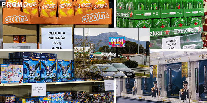 Ovdje nema bojkota! Kaštelanski outlet kreće s prodajom hrane, pića i deterdženata po jako niskim cijenama