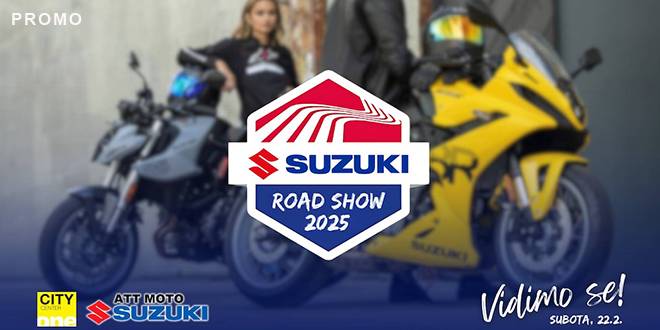 Suzuki RoadShow s čak 5 novih motora stiže u Split!