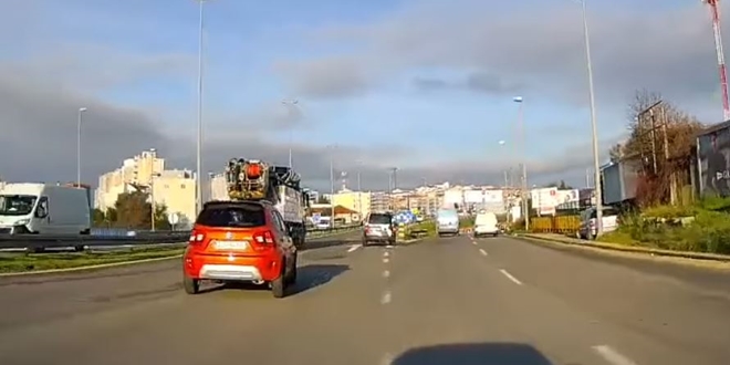 VIDEO Skoro došlo do nesreće na Lovrincu