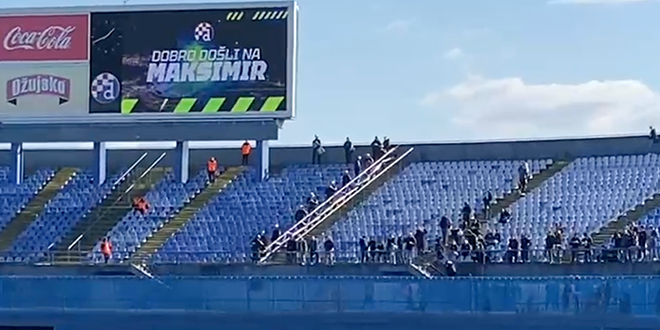 VIDEO: Nekakva ograda na Torcidinoj tribini ipak postoji