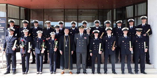 FOTOGALERIJA Održana svečana promocija kadeta studija Vojno pomorstvo u Splitu
