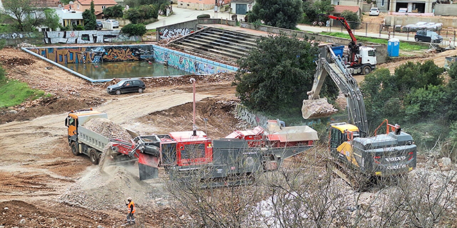 MJESEC DANA OD POČETKA RADOVA Pogledajte kako napreduje rekonstrukcija i adaptacija Specijalne bolnice Kalos