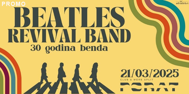 LIVERPOOL U PORTU The Beatles Revival Band u petak uživo u Splitu!