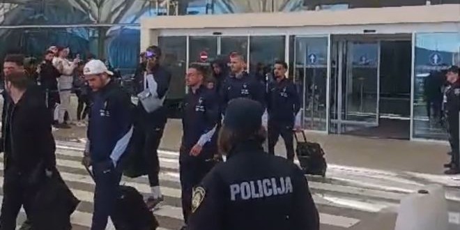 VIDEO: Francuska reprezentacija stigla u Split