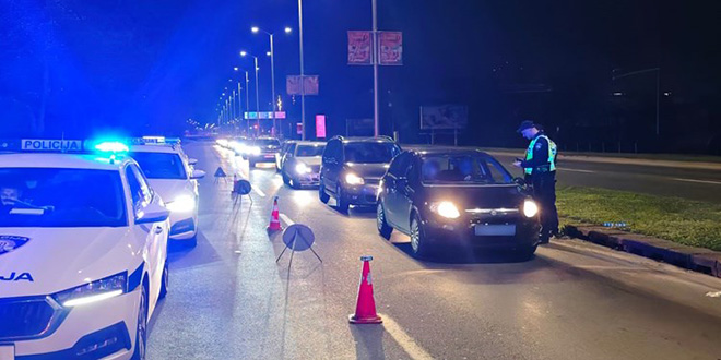 VIDEO Policija objavila snimku prometnih kontrola u Zagrebu