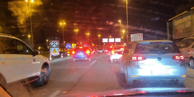 Velike gužve na ulazu u Split