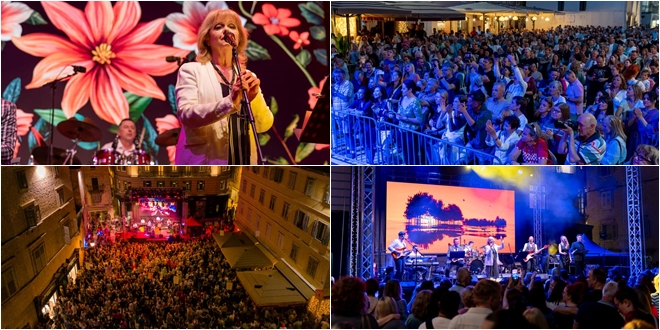 FOTOGALERIJA Jasna Zlokić oduševila prepunu Pjacu
