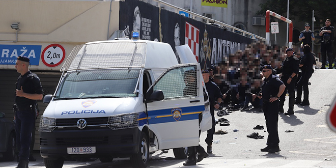 Policija će za obračun navijača na Pujankama prijaviti 144 osobe