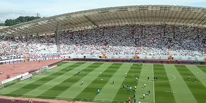 VIDEO: Pogledajte kako je Dinamo dočekan na Poljudu