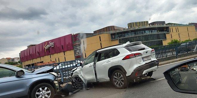 Ogromne gužve na ulazu u Split zbog nesreće na Smokoviku