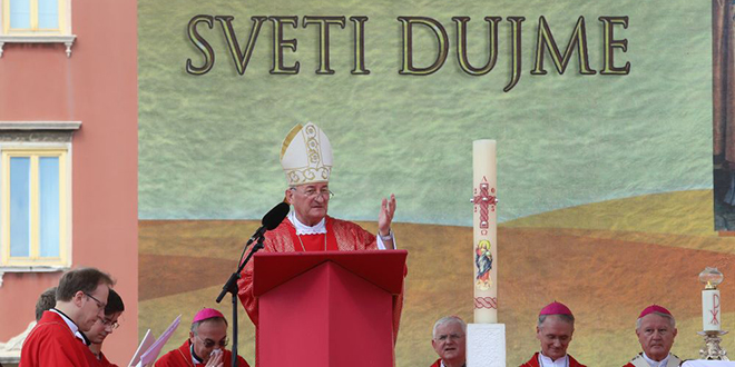 Monsinjor Ranko Vidović: 'Bez duha svetog Dujma ne bi bilo ni Splita ni Hajduka'